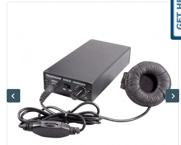 Professional Portable Phone Voice Modulator Changer