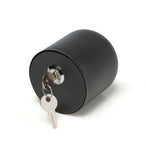 Hidden Candle Safe - Plastic Candle Safely Stores Small Valuables like Cash, Jewelry, Credit Cards; Secure Mounting Lockbox for Tabletop