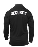 ROTHCO MOISTURE WICKING SECURITY POLO SHIRT WITH BADGE