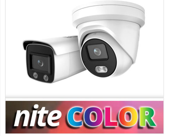 NiteColor 4MP Single Camera Complete System: Everything You Need for Incredible 24/7 Color Video Surveillance