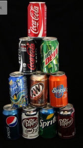 Lot of 10 Coca Pepsi Cola Soda Diversion Safe Can by Save$4u