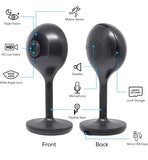 Look Indoor Smart Security Camera, 1080p HD Surveillance with 2-Way Talk and Motion Detection,