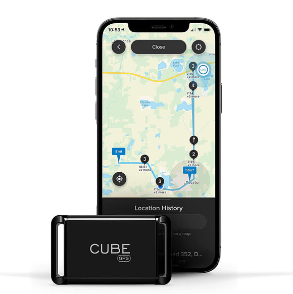 GPS Tracker, Real Time Tracking of Cars, Dogs, Pets, Kids, Motorcycles, Small Portable Tracking Device, Monthly Subscription Required