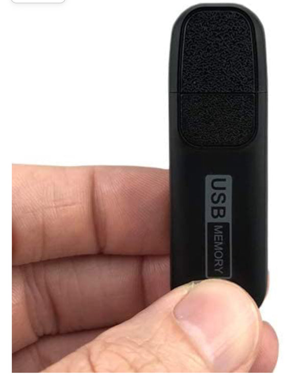Mini Voice Activated Audio Recorder - Date & Time Stamp - 8GB Memory Stores 144 Hours - Simple One Touch Operation