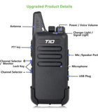 Walkie Talkies for Adults Two Way Radio16 CH VOX License-Free Walkie Talkies Rechargeable 2 Way Radio with Earpiece, for School Retail Church Restaurant 6 Pack