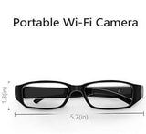 Wi-Fi Hidden Camera Eyeglass HD Live Video, Motion Detection Alerts, Micro SD Card Recording Wireless Camera Hidden with APP Management