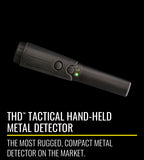 Tactical handheld metal detector