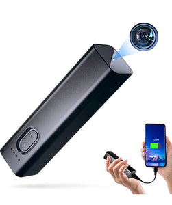 Spy Camera Hidden Camera Power Bank 1800mAh Portable Hidden Camera,