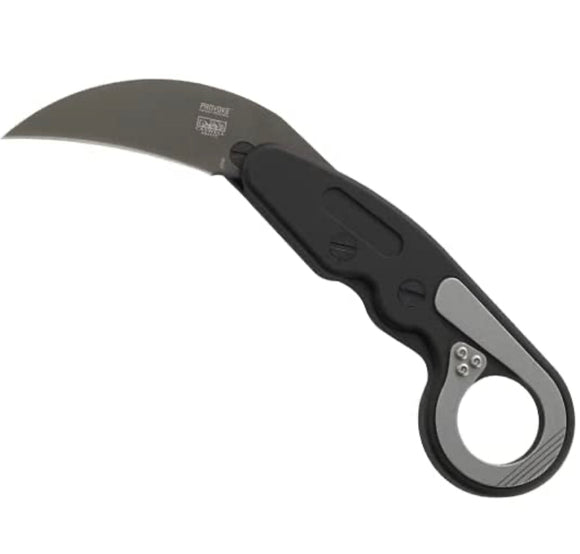 CRKT Provoke Kinematic EDC Folding Pocket Knife: Morphing Karambit, D2 Blade Steel, Kinematic Pivot Action, Integrated Safety Lock, Low Profile Pocket Clip 4040