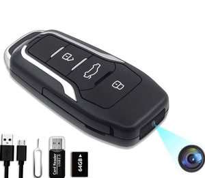 Hidden Camera Car 64GB km Key,360 Minutes Battery Life Mini Spy Camera