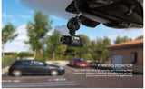 Dash Cam, Front and Inside Car Camera Recorder with Infrared Night Vision,
