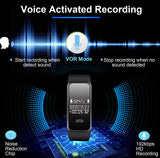32GB Bracelet Voice Recorder, Mini Voice Activated Recorder with 2300 Hours Recording Capacity,38 Hours Battery Time, Mini Audio Recorder for Lectures, Meetings (S7-32G)