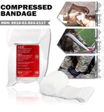 Emergency Survival Trauma Kit with Tourniquet 36" Splint, Military Combat Tactical IFAK for First Aid Response