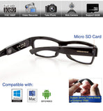 Video Glasses Hidden Camera - Camera Glasses 1080p - Eye Glasses with Camera - Spy Camera Glasses