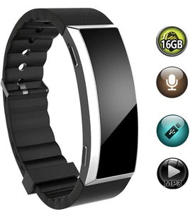 Voice Recorder Bracelet, BestRec Audio Voice Activated Wrist Recording Device for Lectures, 20 Hours