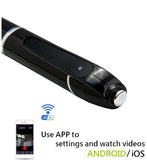 Spy Camera Pen WiFi HD 1080P Mini DVR, with Real Time Video Recording Function and 5 Ink Refills(P7)