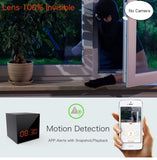 Wireless WiFi Spy Hidden Clock Camera- Auto Night Vision Camera,Motion Detection