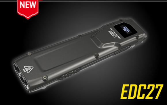 Nitecore EDC27 3000 Lumen Ultra Slim Flat EDC Flashlight