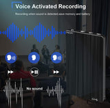 Voice Recorder,Henf Voice Activated Recorder with 70 Hours Recording Time,Thinnest