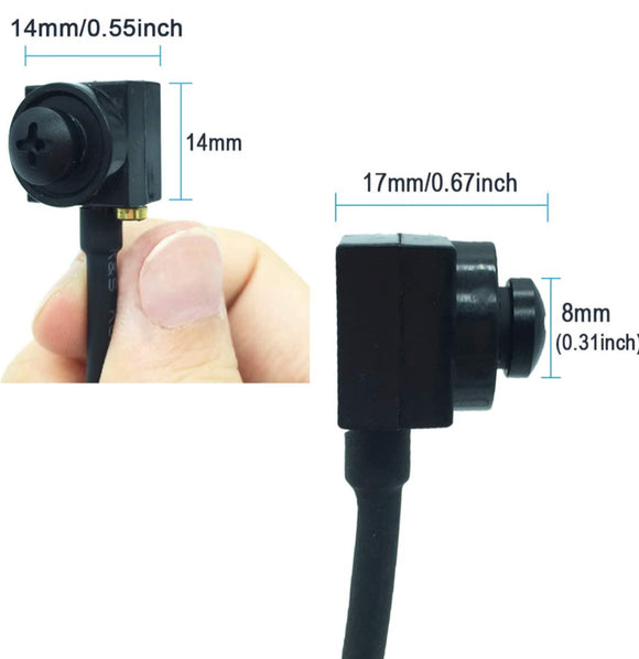Mini Hidden Camera Wired 1000VTL Spy Camera