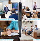 Spy Camera Pen, Hidden Camera Full HD 1080P Mini Spy Pen Camera Camcorder with Photo Taking,Nanny Cam Hidden Camera, Small Hidden Camera with Motion Detection for Business Meeting [2022 Version]