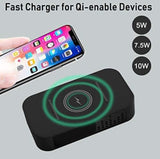 Hidden Spy Camera- Wireless Phone Charger, 4K WiFi Security Cameras with Motion Activated Recording