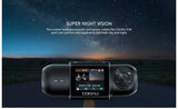 Dash Cam, Front and Inside Car Camera Recorder with Infrared Night Vision,