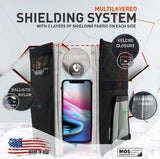 Non-Window Faraday Bag for Phones - Device Shielding for Law Enforcement, Military, Executive Privacy,