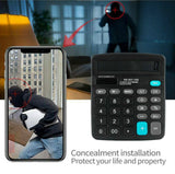 Calculator WiFi Camera, HD Mini Camera Wireless Video Camera, Cloud Storage Video Recorder Support AI Humen Detection for Home Security