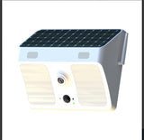 Solar Powered Outdoor LED Light Camera w/ Two-Way Talk, DVR, Night Vision & WiFi Remote Viewing