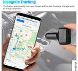 USB Charger GPS Tracker with Live Audio, Real Time Car Tracking Device GPS Tracker With 5V/ 2.1A USB Charger for Vehicles, Geo fence, Real-time Tracking, Tracking History, Anti-theft Alarm