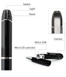 Spy Camera Pen WiFi HD 1080P Mini DVR, with Real Time Video Recording Function and 5 Ink Refills(P7)