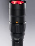 7600 Rechargeable Tactical Flashlight (Black)