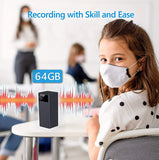 Small Voice Recorder with 365 Days Standby, 16