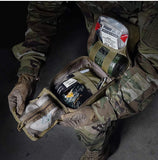 Emergency Survival Trauma Kit with Tourniquet 36" Splint, Military Combat Tactical IFAK for First Aid Response