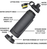 Diversion Water Bottle - Hidden Wallet Compartment Is Best For Travel Safes Or Hidden Safe For The Home