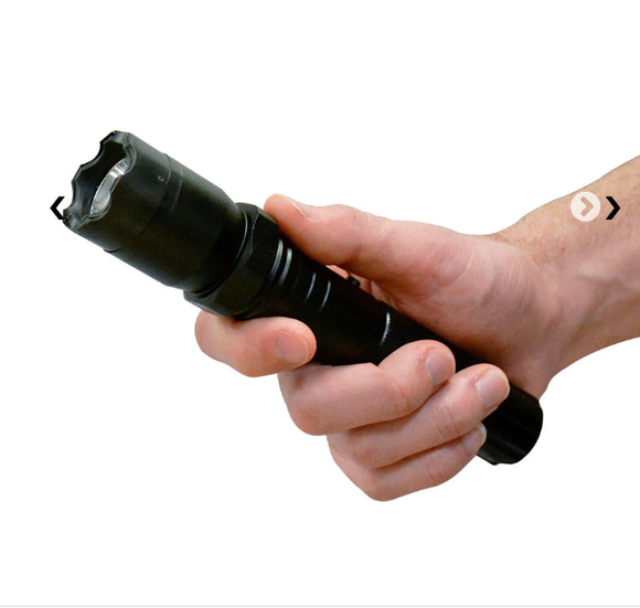 DIABLO II - STUN GUN FLASHLIGHT 320 LUMENS WITH RECHARGEABLE BATTERY