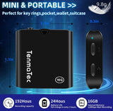 Mini Recorder,Magnetic Mini Voice Activated Recorder Device for Leatures,Metting with 384 Hours Recording Capacity, 24 Hours Battery Time(32GB)…