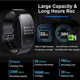 32GB Bracelet Voice Recorder, Mini Voice Activated Recorder with 2300 Hours Recording Capacity,38 Hours Battery Time, Mini Audio Recorder for Lectures, Meetings (S7-32G)