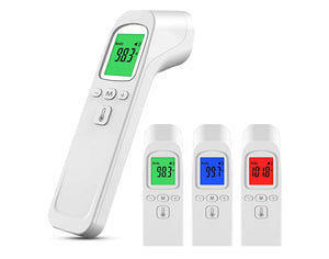 Forehead Thermometer Non-Contact Infrared Temperature Fever Alarm and Memory Function for Baby Kids and Adults