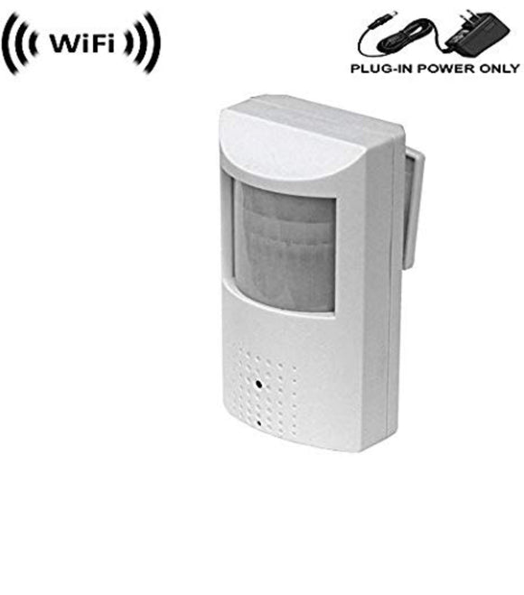 Spy Camera with WiFi Digital IP Signal, Recording & Remote Internet Access (Camera Hidden in PIR Motion Detector) (Standard)