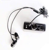 Enhanced Version Super Sensitive Listen Thru-Wall Contact/Probe Microphone Amplifier System