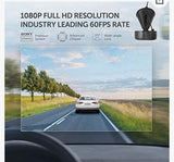 Wi-Fi Car Dash Camera | Sony Night Vision Sensor | Dashboard Camera Recorder with GPS | Snapshot Button | Parking Mode