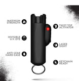 Laser Sight Pepper Spray, Guard Dog AccuFire, Maximum Strength Self Defense Red Pepper Spray