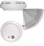 WiFi Smoke Detector Hidden Camera Spy Camera with Live Video Viewing and Adjustable View