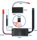 Spy Camera, 4K HD WiFi Hidden Camera, DIY Tiny Wireless Spy Cam, Mini Camera for Home Surveillance Security Cameras Recorder with Motion Detection for Indoor Outdoor(2.4GHZ Only, No Night Vision