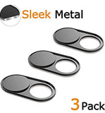 Webcam Cover Slider by CloudValley, 3 Pack