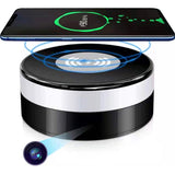 Hidden Spy Camera WiFi 1080P in Wireless Charger with 160°Viewing Angle,Hewikike Nanny Spy Cam Wireless with Cell Phone