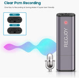 Digital Audio Recorder 72Hours Recording Device,Rechargeable,Metal Case