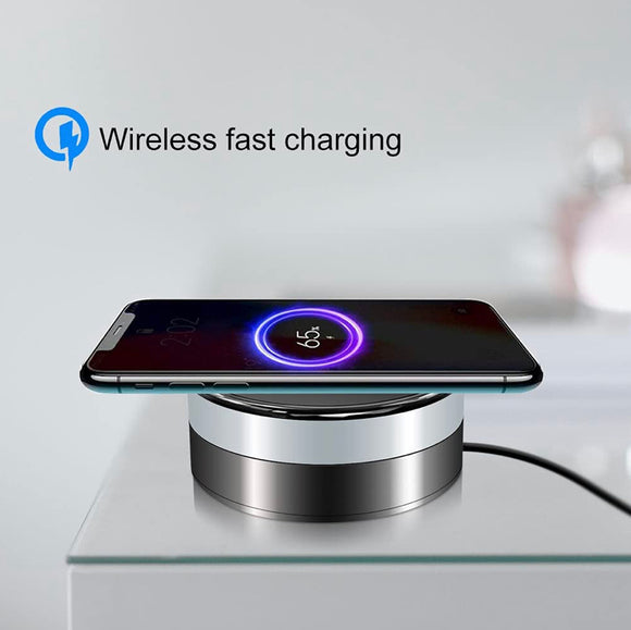 Hidden Spy Camera WiFi 1080P in Wireless Charger with 160°Viewing Angle,Hewikike Nanny Spy Cam Wireless with Cell Phone